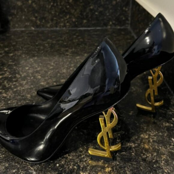 Saint Laurent Opyum 110 patent leather pump - SIZE 8 - Picture 5 of 8